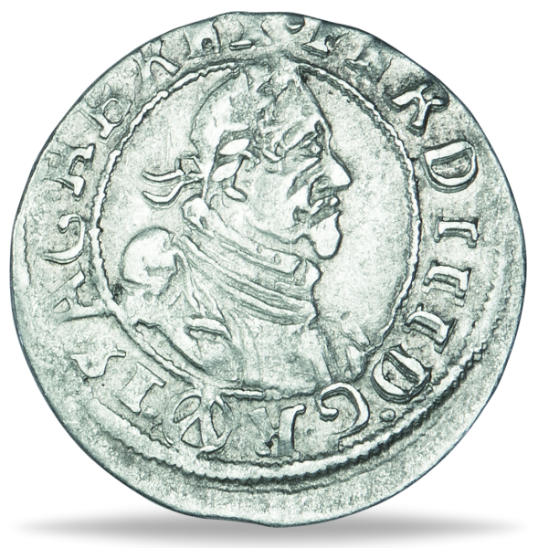 3 Kreuzer „Ferdinand II.“ - Münze Vorderseite