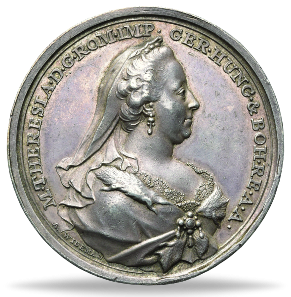 Gedenkprägung Maria Theresia - Vorderseite