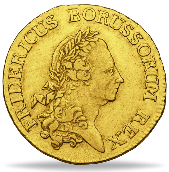 PREUSSEN, Friedrich d'or 1777 A - Münze Vorderseite