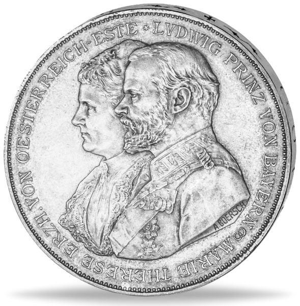 Medaille Prinzregent Ludwig - Vorderseite