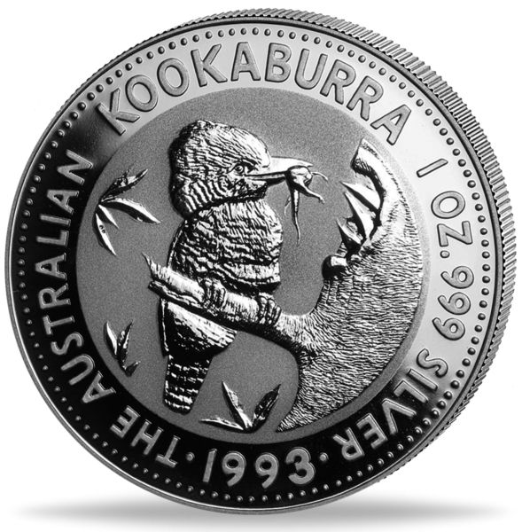 1 Dollar Kookaburra 1993 - Vorderseite Münze