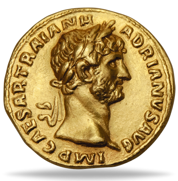 RÖM.REICH, Hadrian, AV Aureus, - Münze Vorderseite