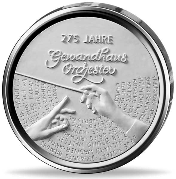 20 Euro „275 Jahre Gewandhausorchester“ - Stempelglanz - Münez Vorderseite