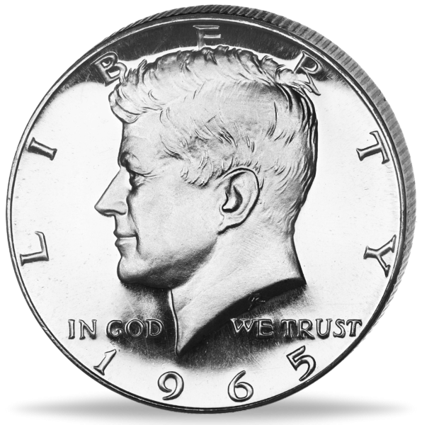 Half Dollar Kennedy - Vorderseite Münze