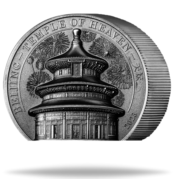 10 $ Temple of Heaven - Münze Vorderseite