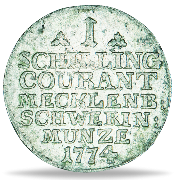 1 Schilling Mecklenburg Schwerin - Vorderseite Münze