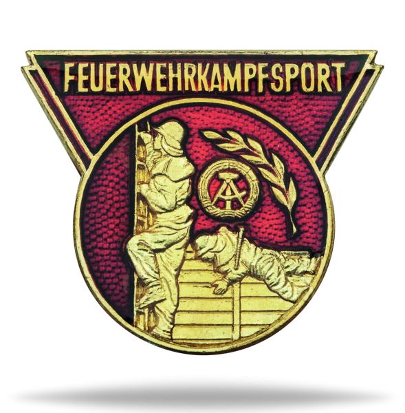 Abzeichen DDR Kampfsport gold - Vorderseite