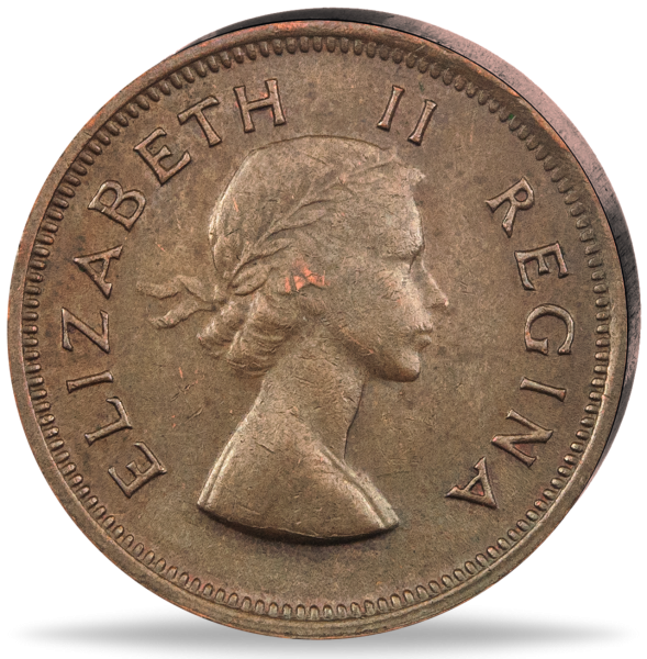 1_4 Dollar Elizabeth II - Rückseite Münze