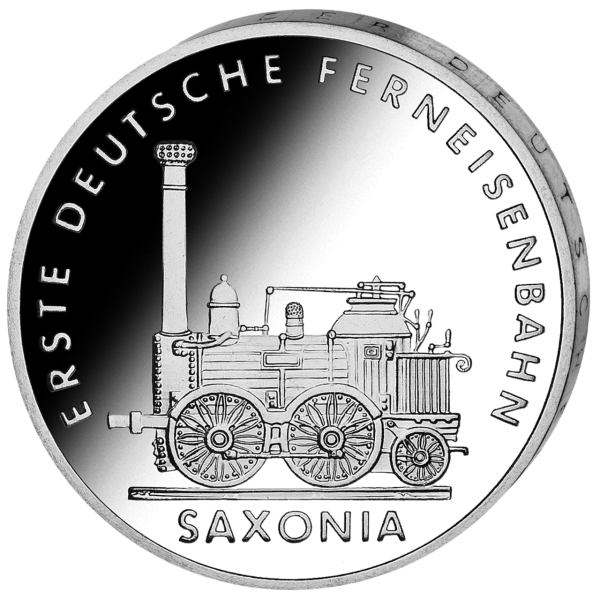 1988 5 Mark Saxonia - Vorderseite Münze