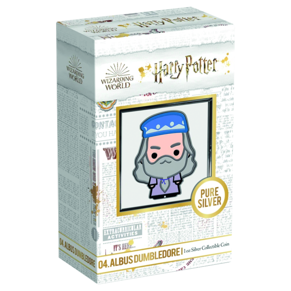 2 Dollar Dumbledore Chibi Coin - Verpackung