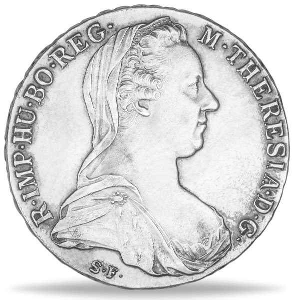 Maria Theresia Taler - Münze Vorderseite