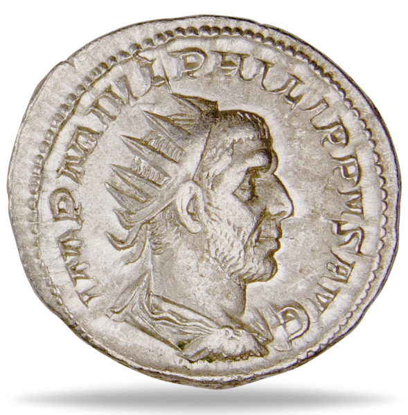 Antoninian Philippus I. - Münze Vorderseite