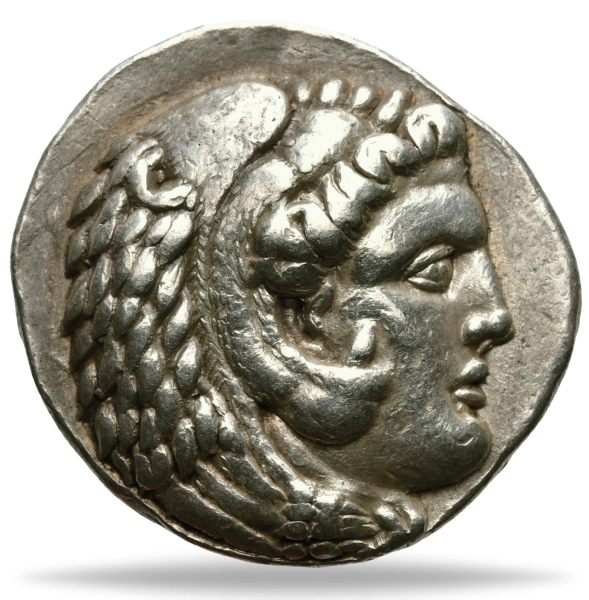 Makedonien, Tetradrachme 323-317 v. Chr., König Philipp III. Münze Vorderseite